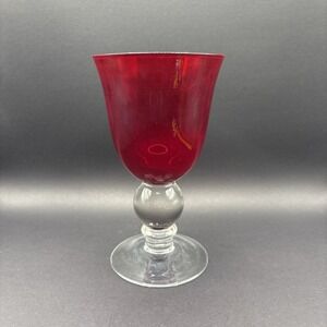 Lenox Holiday Gems Ruby All Purpose Goblet